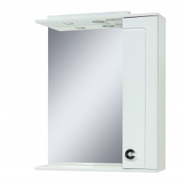 Дзеркало для ванных кімнат "Еліза-70" біле/червоне/чорне