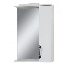 Дзеркало для ванної кімнати "Лаура-55" біле