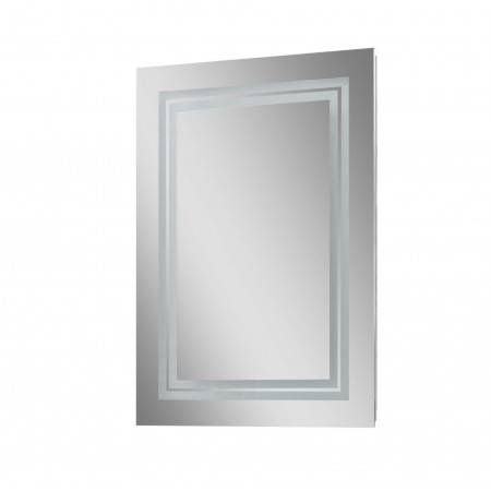 Зеркало для ванной комнаты LED ПВХ (50*70) с подсветкой