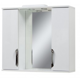 Зеркало для ванной комнаты "Лаура-100" белое