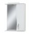 Зеркало для ванной комнаты Z-50-ХВ белое с подсветкой